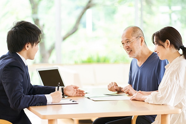 面談・サービス内容の確認